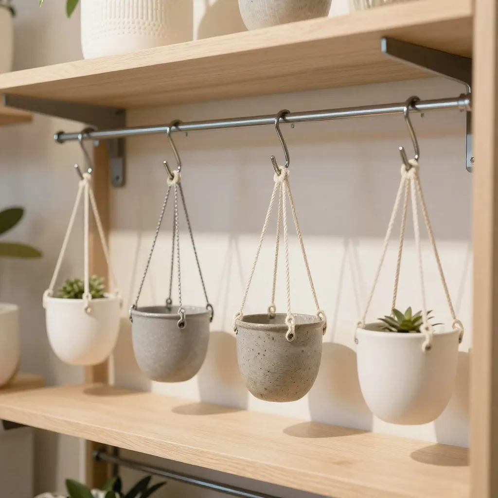 Sage mist planter hook