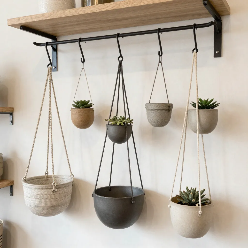 Wide view of accessory installation