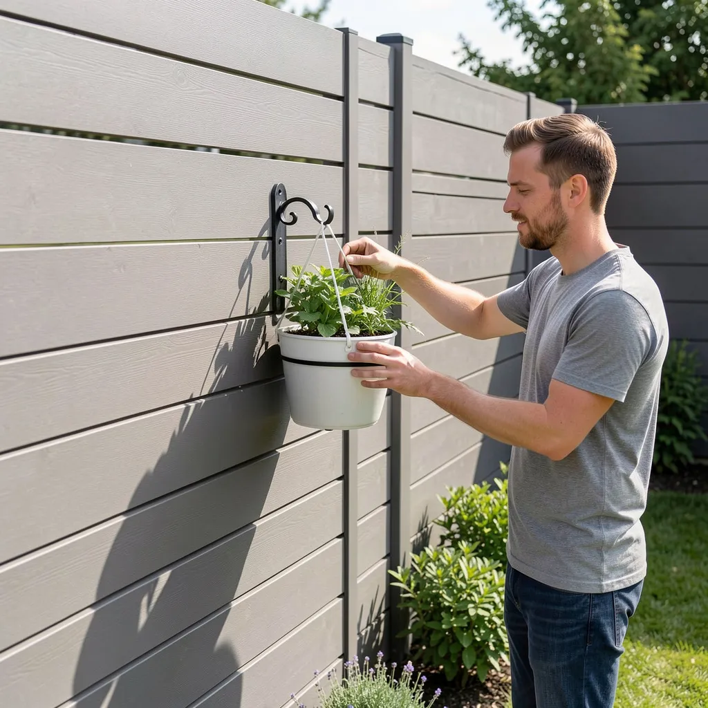 Planter bracket details